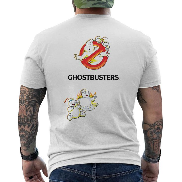 Ghostbusters Frozen Empire No Ghost Stay Puft Gray T-Shirt mit Rückendruck