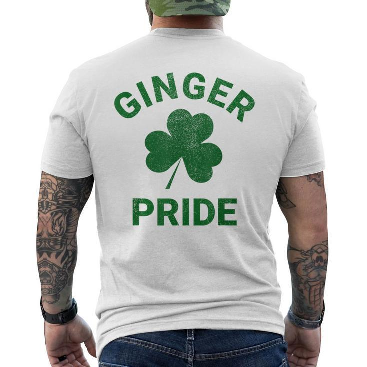 Ginger Pride Redhead St Patrick's Day Men's T-shirt Back Print