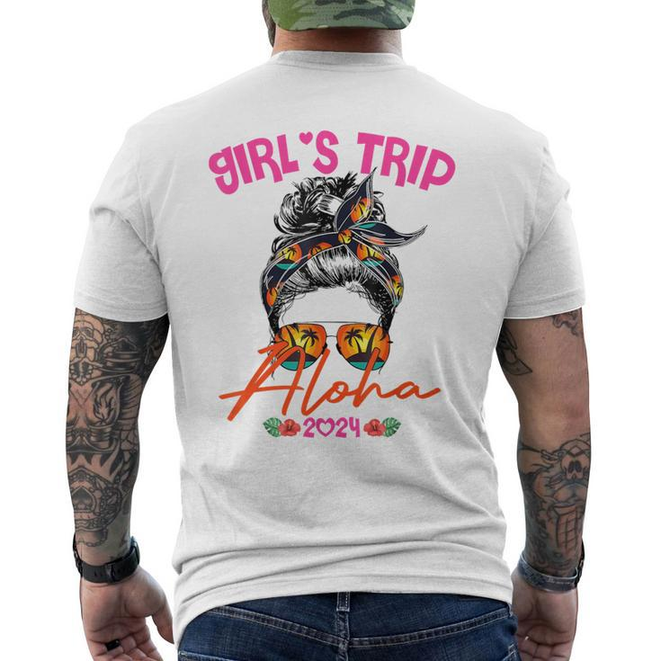 Girls Trip Aloha Hawaii 2024 Girls Weekend 2024 For Women Men's T-shirt Back Print
