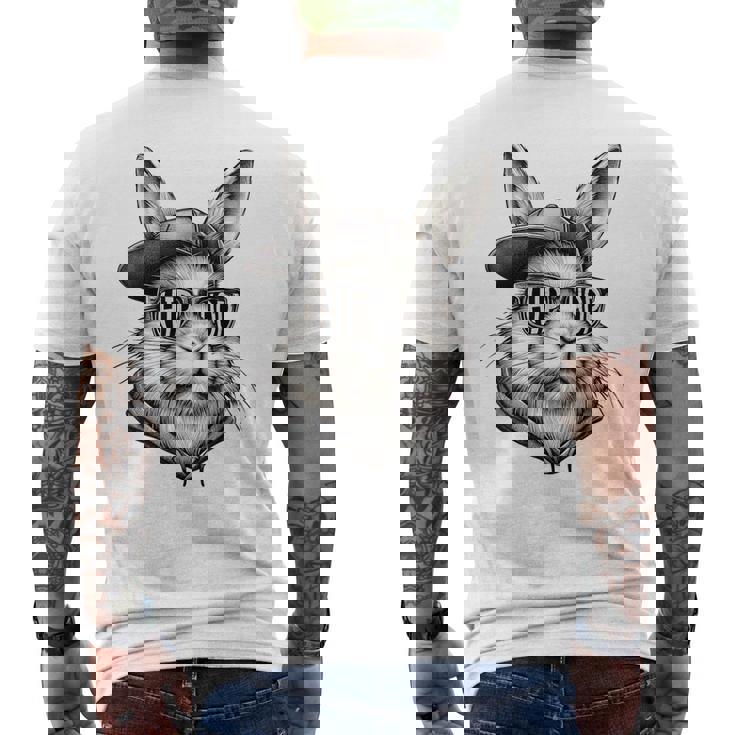 Bruh Bunny Face With Sunglasses Hip Hop Easter Men Boys Kids T-Shirt