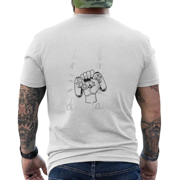 Ich Bin Der Beweis Dass Papa Nicht Immerideospieler Spielt Lustig Raglan T-Shirt mit Rückendruck