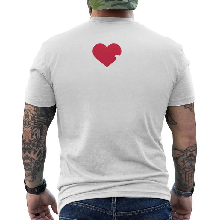 Ich Liebe Meinen Bonus Papa Für Stiefkind T-Shirt mit Rückendruck