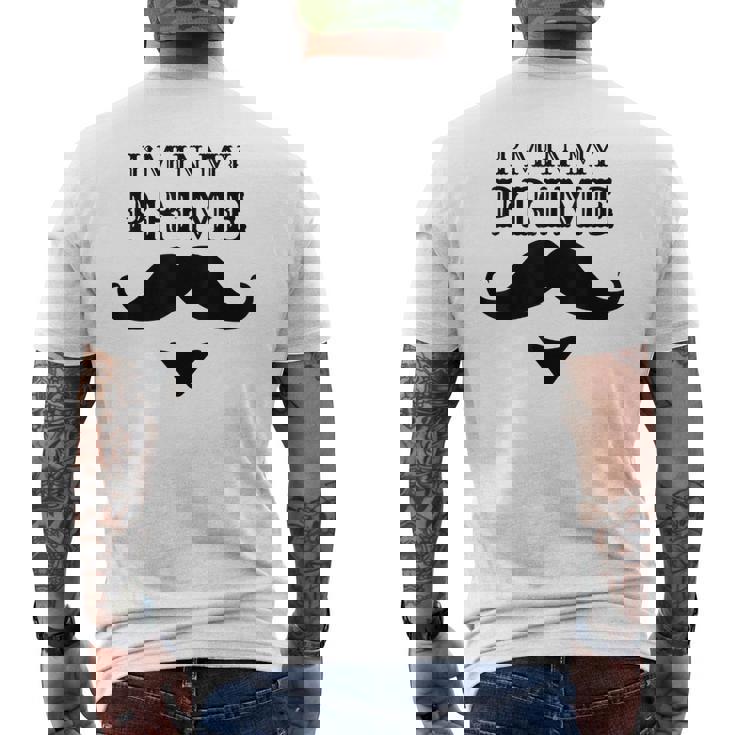 I'm In My Prime Western Doc Holliday Cowboy Men's T-shirt Back Print