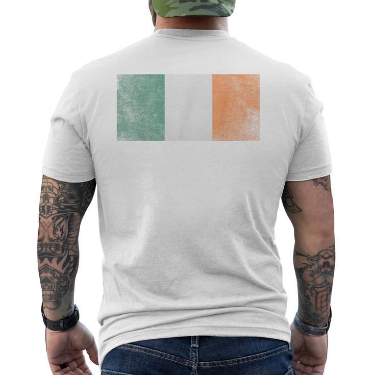 Irish Ireland Flag Pride Country Home St Patrick's Day Men's T-shirt Back Print