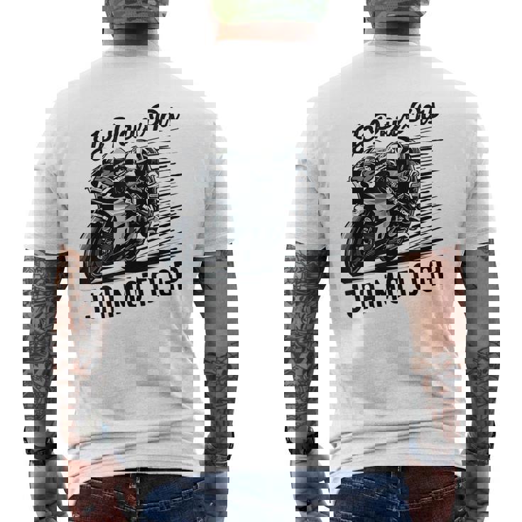 Je Peux Pas J'ai Moto Gp Courses Motos Motard Humour Moto T-shirt imprimé au dos