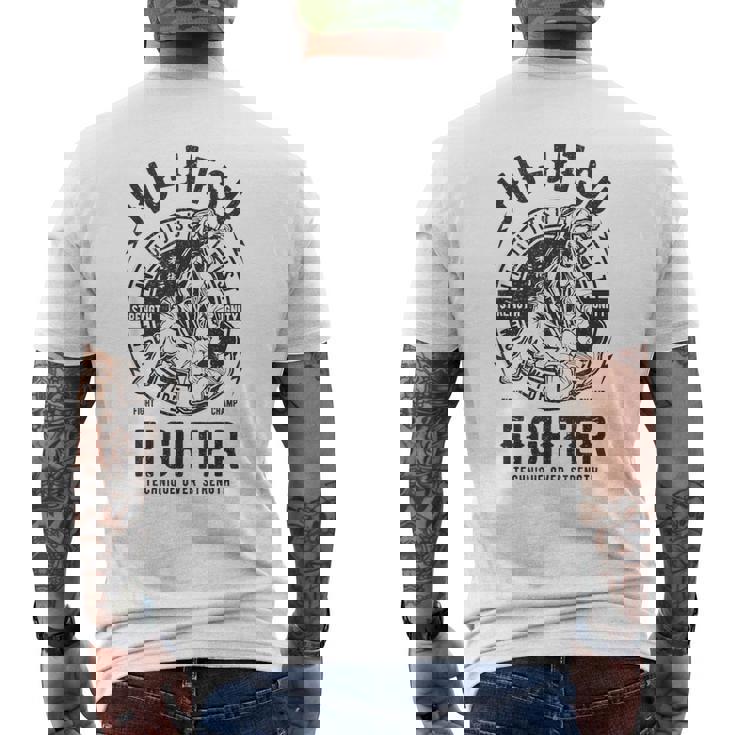 Jiu Jitsu T Bjj Brasileña Jiu Jitsu Camiseta Hombre Estampado Espalda