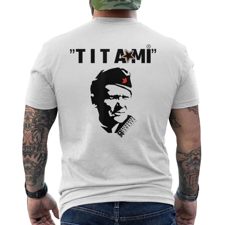 Josip Broz Tito T-Shirt mit Rückendruck