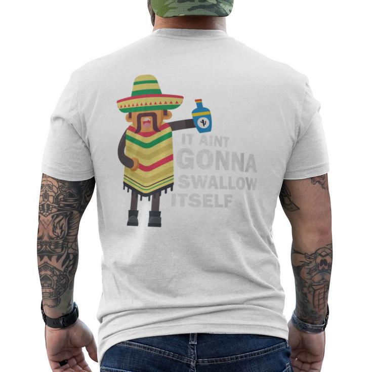 Juan Drinking Mexican Fiesta Quote Cinco De Mayo Men's T-shirt Back Print