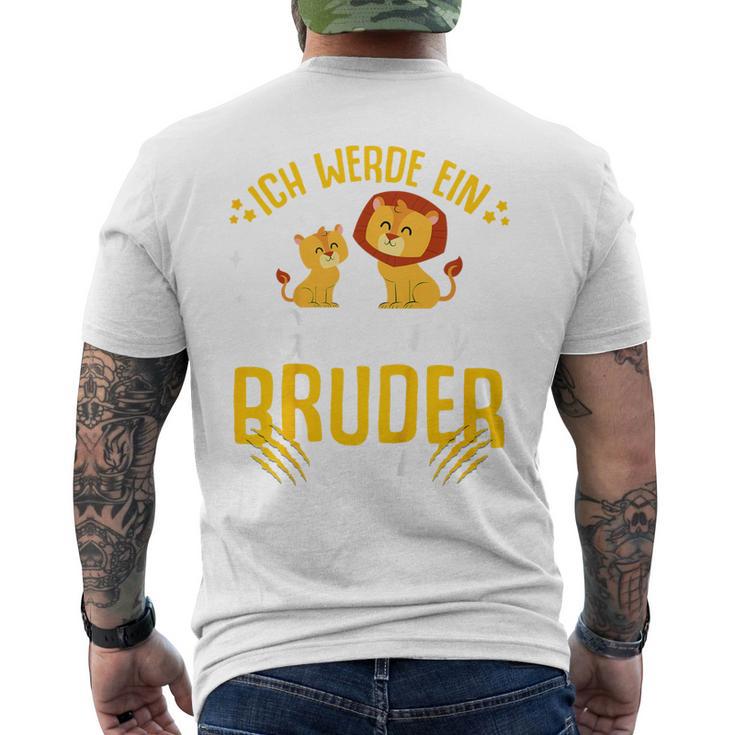 Kinder Ich Werde Ein Große Bruder 2024 Lion Big Brother 2024 T-Shirt mit Rückendruck