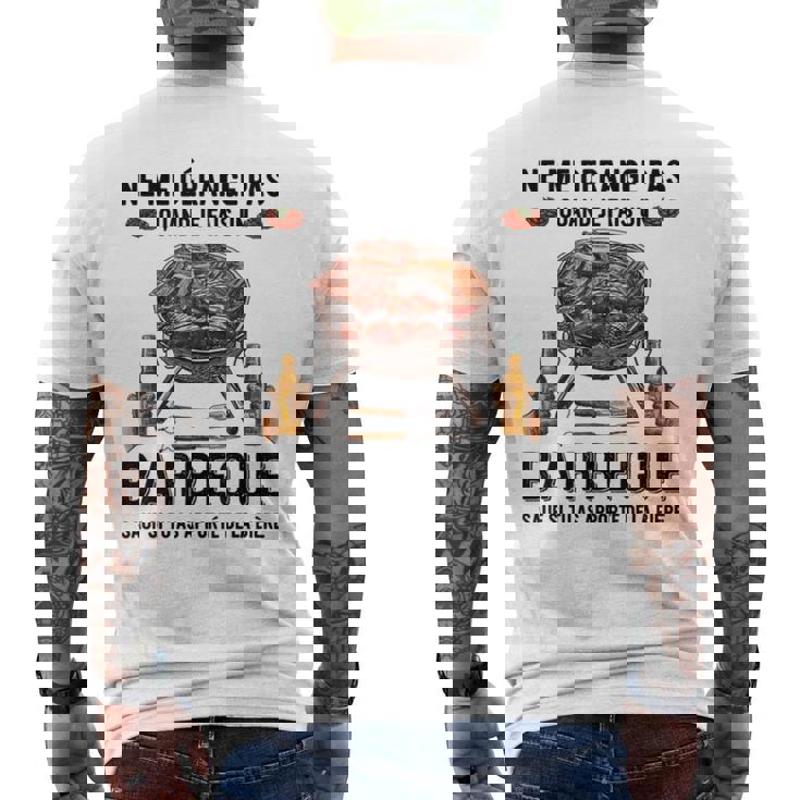 Ne Me Dérange Pas Quand Je Fais Un Barbecue T-shirt imprimé au dos