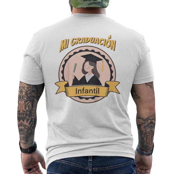 Niños Graduacion Infantil Niña Regalo Alumnas Educacion Infantil Camiseta Hombre Estampado Espalda