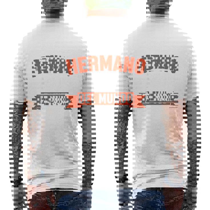 Niños Mejor Hermano Mayor Del Mundo Hermano Mayor Hermano Menor Camiseta Hombre Estampado Espalda