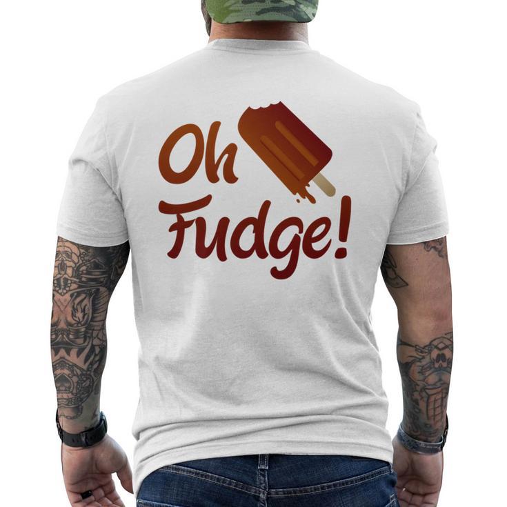 Oh Fudge Ice Cream Fudgesicle Summer Men's T-shirt Back Print