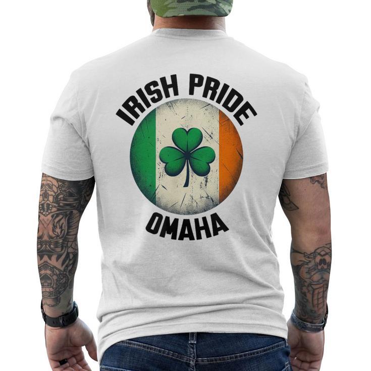 Omaha Irish Pride St Patrick's Day Men's T-shirt Back Print