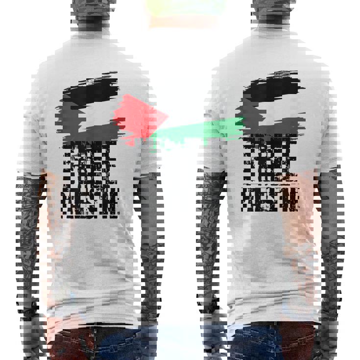 Palestina Libre Palestina Libre Gaza Palestinaoz Sin Mangas Camiseta Hombre Estampado Espalda