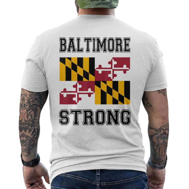 Patapsco River Baltimore Men's T-shirt Back Print