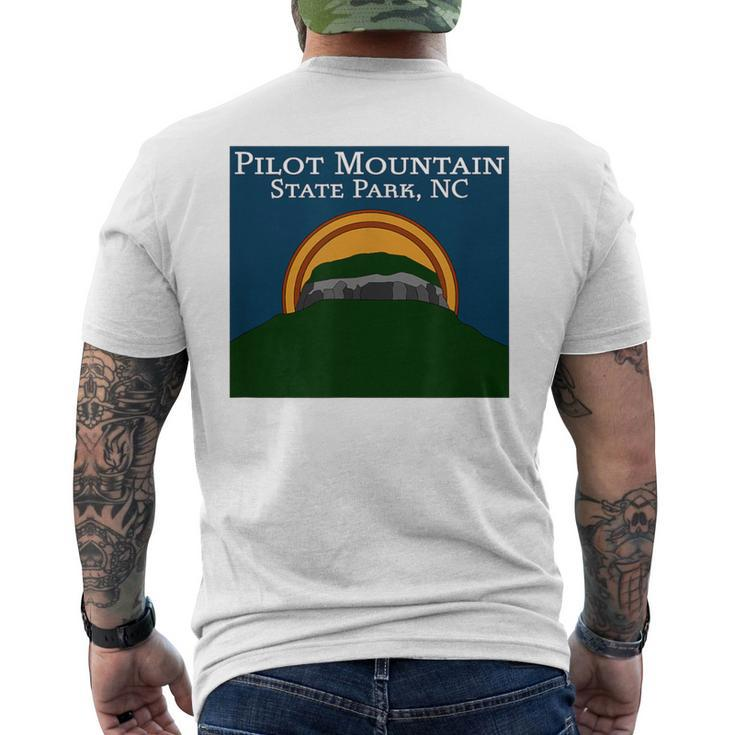 Pilot Mountain State Park North Carolina Nc Men's T-shirt Back Print