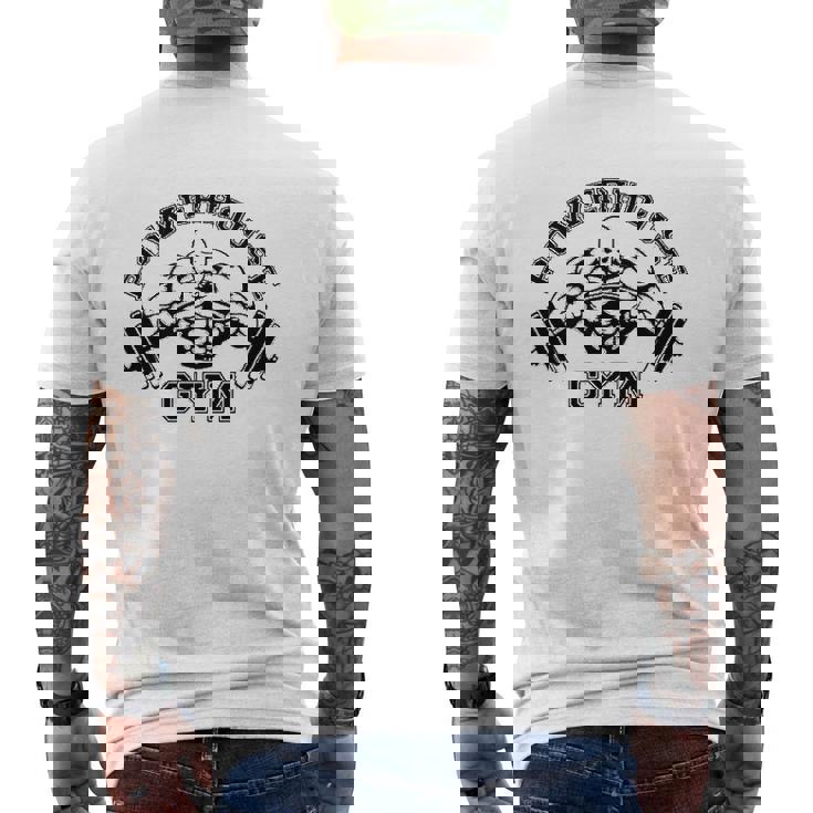 Powerhouse Gym Herren T-Shirt - 100% Bio-Baumwolle Basic Shirt