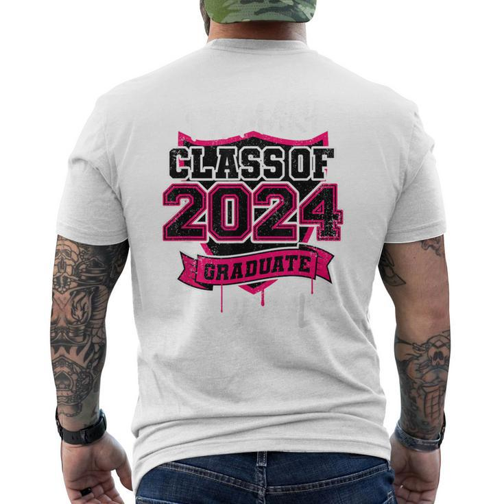 Primary School Class Of 2024 Graduation Leavers Men's T-shirt Back Print