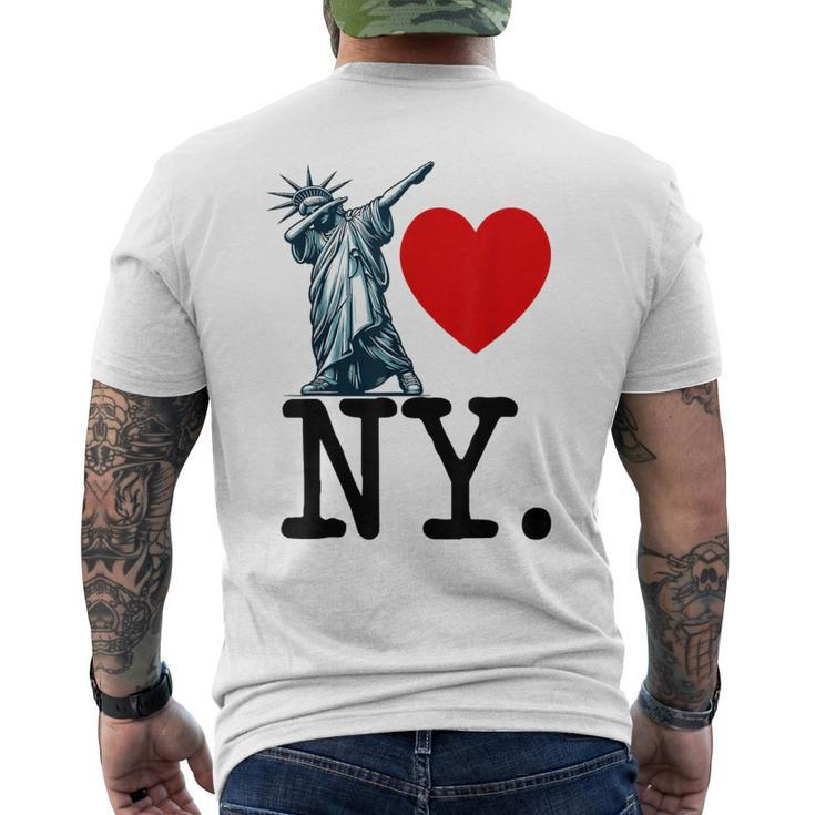 I Really Heart Love New York Ny Nyc Love New York Love Ny Men's T-shirt Back Print