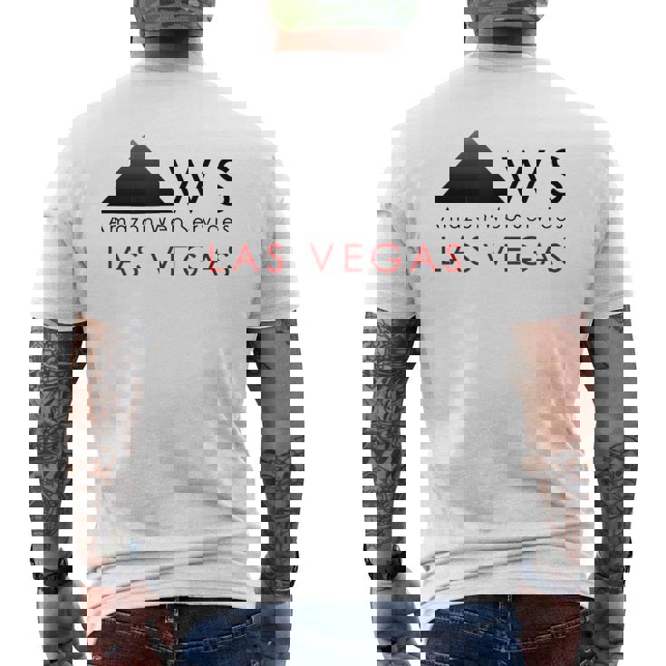 Servicios Web De Amazon De Aws En Lasegas Camiseta Hombre Estampado Espalda