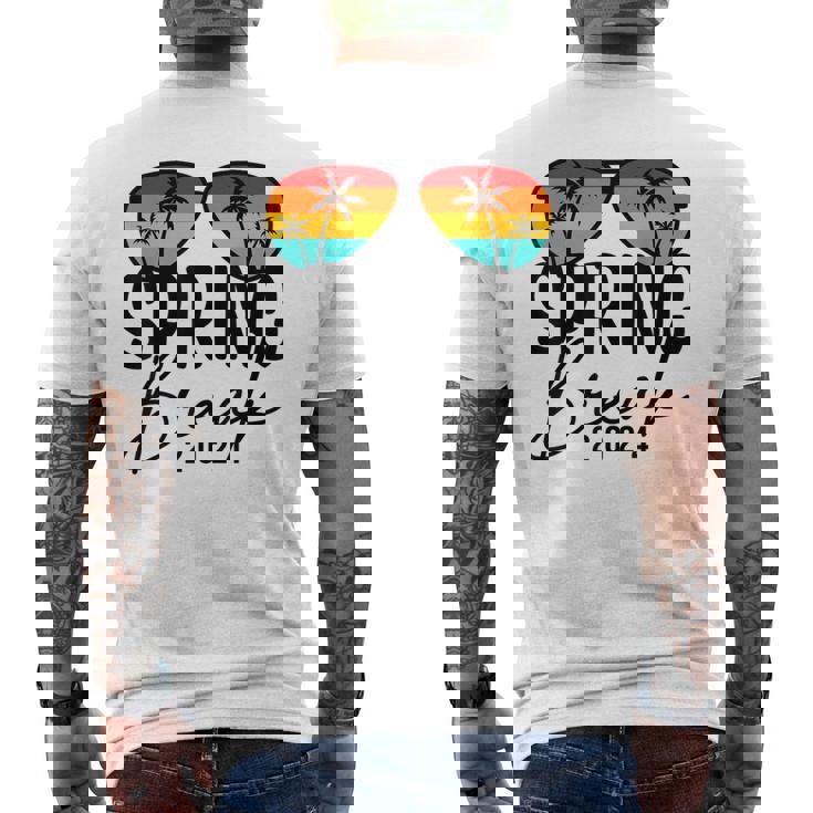 Spring Break 2024 Beach Week Group Summer Vacation Matching Men's T-shirt Back Print