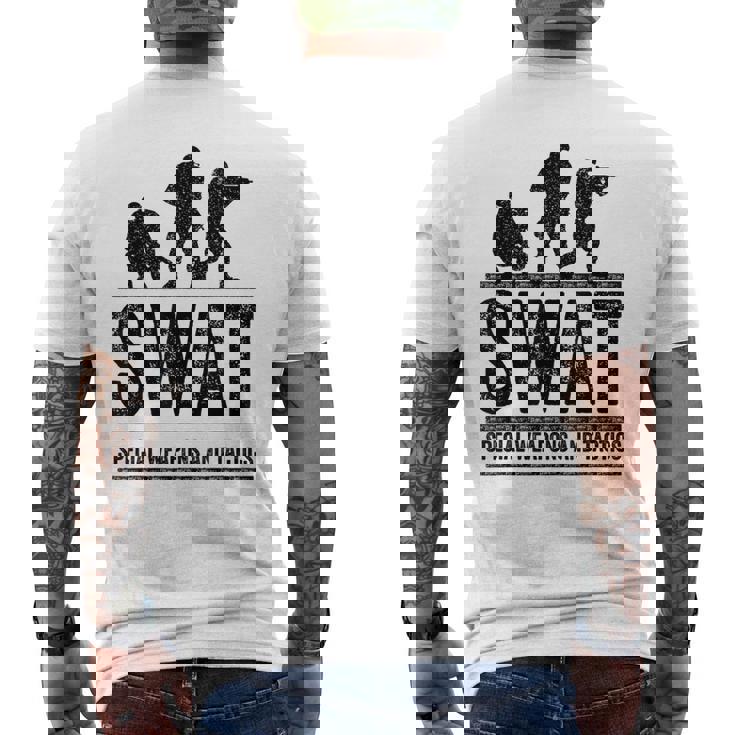 Swat De Shérif Pour Policiers Hors Service T-shirt imprimé au dos
