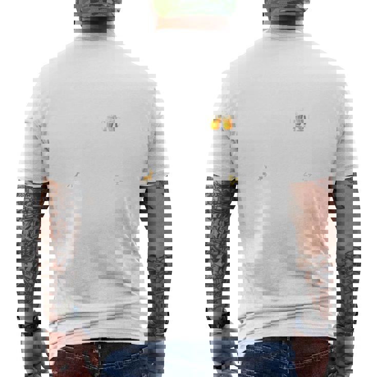 T-shirt imprimé au dos Bière, Chasse, Siestes pour Amateurs de Loisirs