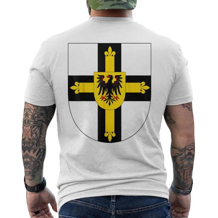 Teutonic Order Cross Men's T-shirt Back Print