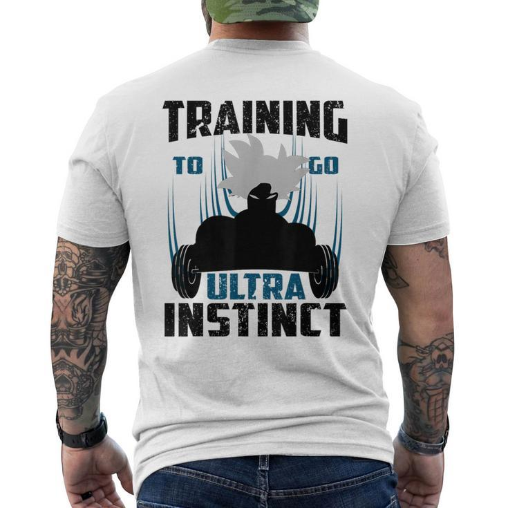 Ultra Instinct For Gym Workout S Men's T-shirt Back Print
