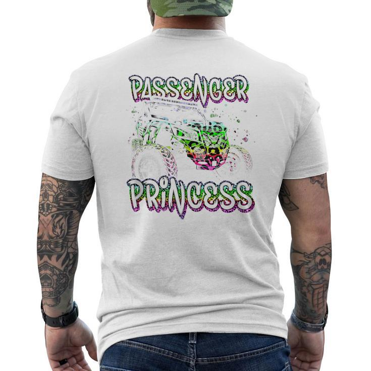 Utv Passenger-Princess Lovers Utv Sxs Riding Dirty Offroad Men's T-shirt Back Print