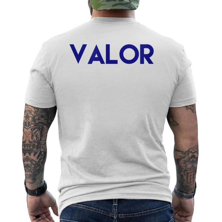 Valor Below The Deck Men's T-shirt Back Print