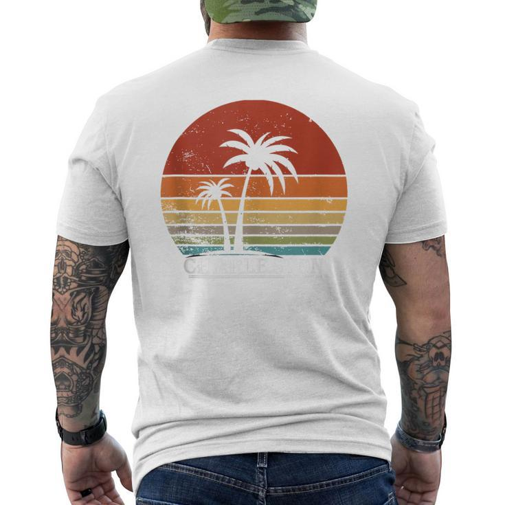 Vintage 70S Retro Charleston South Carolina Throwback Men's T-shirt Back Print