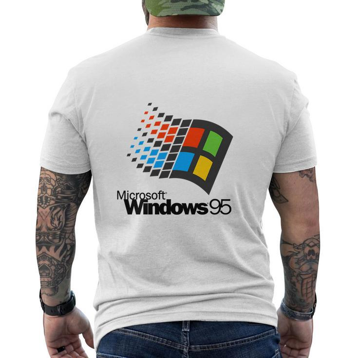 Windows 95 Shirt Mens Back Print T-shirt