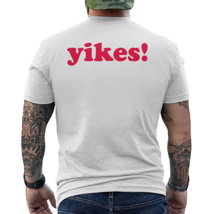 Yikes Cute Pastel Aesthetic Fashion T Men's T-shirt Back Print