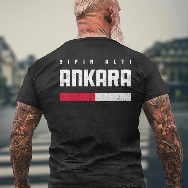 06 Ankara Turkey Osmane Sincan Altindag Pursaklar Gölbasi T-Shirt mit Rückendruck Geschenke für alte Männer