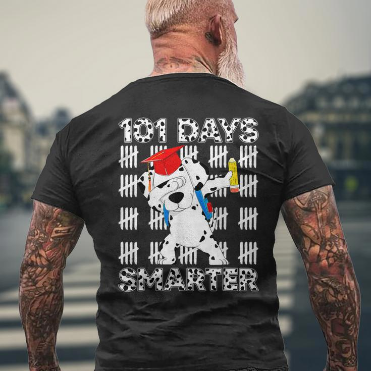 100 Days Of School Dalmatian Dog Boy Kid 100Th Day Of School Men's T-shirt Back Print Gifts for Old Men