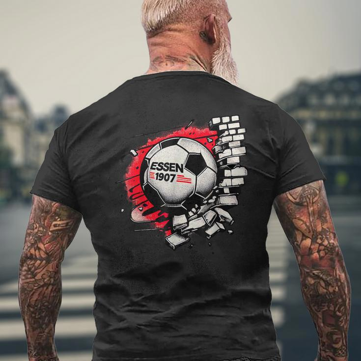 1907 Life Long Red Essen Ruhr Area For Essen T-Shirt mit Rückendruck Geschenke für alte Männer
