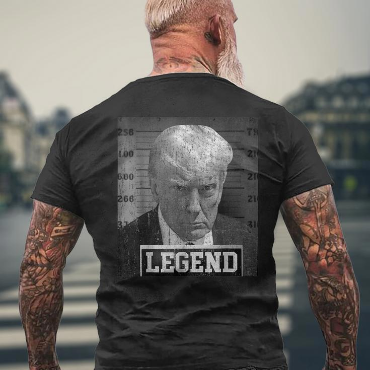 2024 Trump Hot Donald Trump Legend Men's T-shirt Back Print Gifts for Old Men