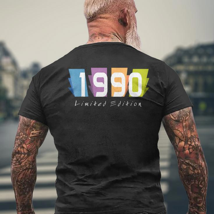 34 Geburtstag Mann Frau 34 Jahre 1990 Deko Lustig Geschenk T-Shirt mit Rückendruck Geschenke für alte Männer