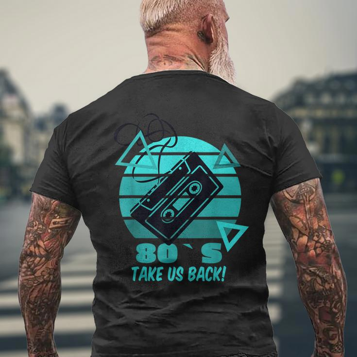 80Er Jahre Bring Us Back 80S T-Shirt mit Rückendruck Geschenke für alte Männer