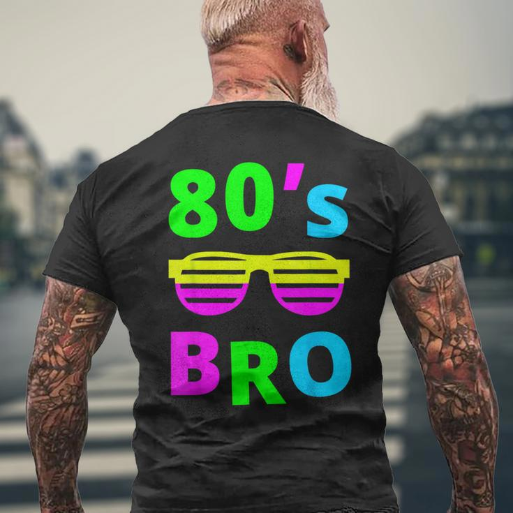 80'S Bro 80S Retro S T-Shirt mit Rückendruck Geschenke für alte Männer