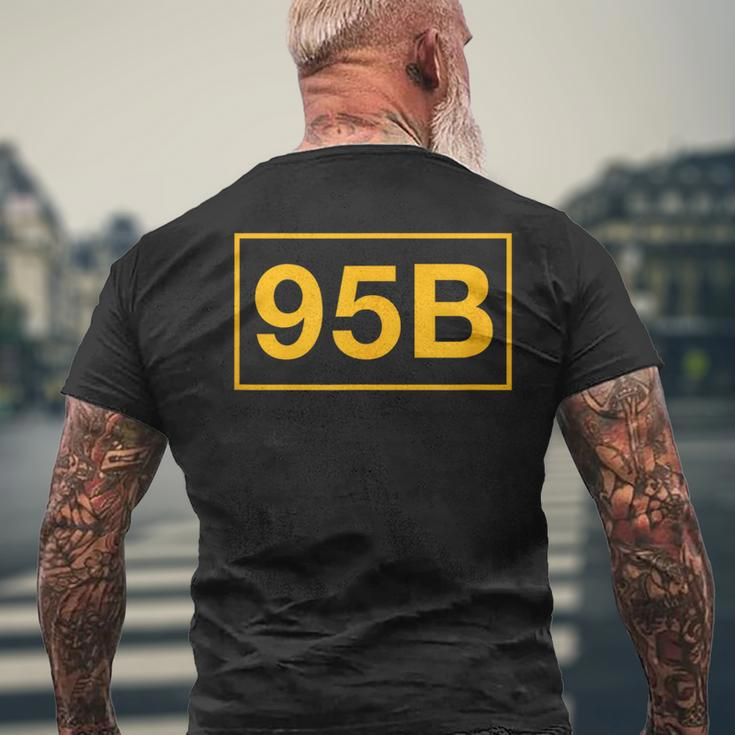 95B Military Police Officer Men's T-shirt Back Print Gifts for Old Men