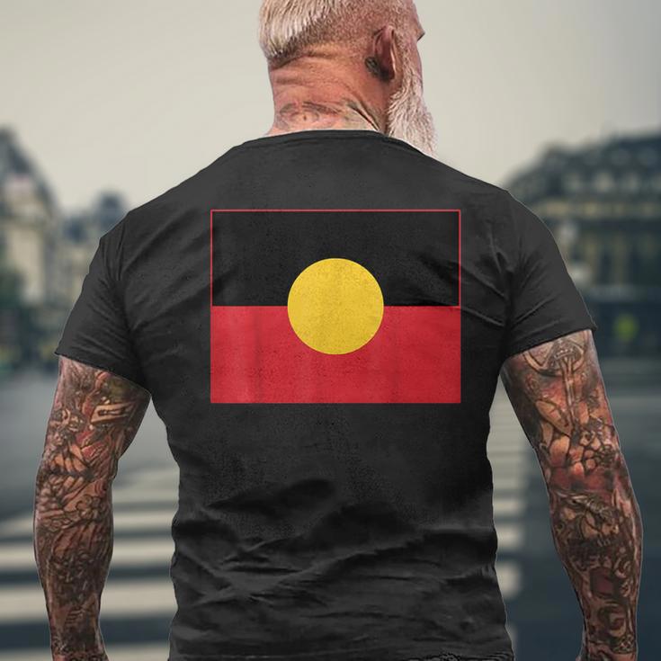 Aboriginals Flagge 6 Classic T-Shirt mit Rückendruck Geschenke für alte Männer