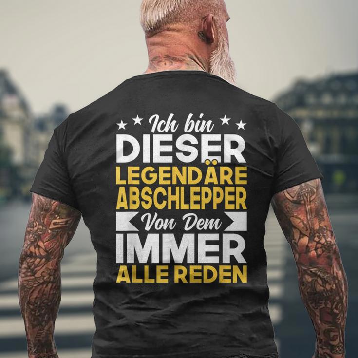 Abschleppdienst Ich Bin Dieser Legendäre Abschlepper T-Shirt mit Rückendruck Geschenke für alte Männer