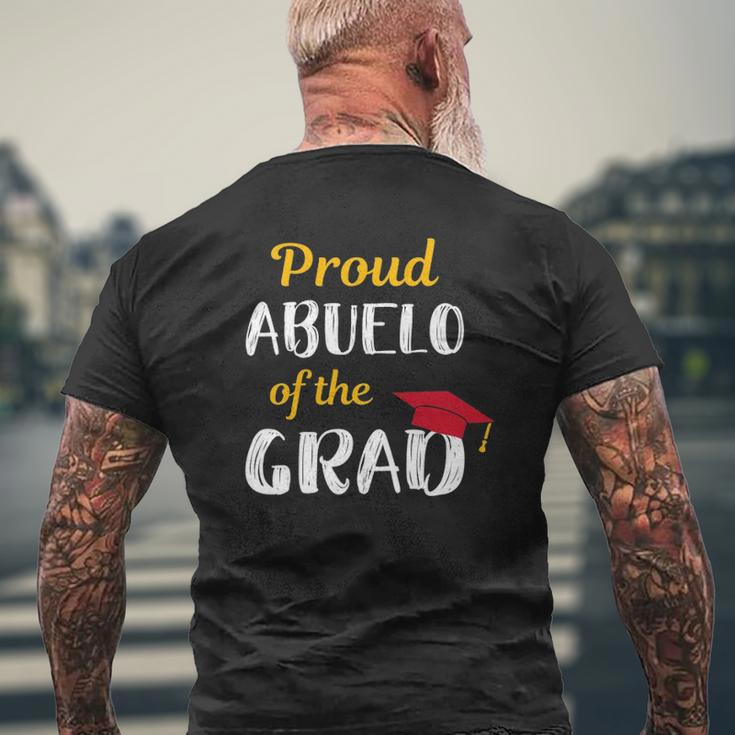 Abuelo Of Graduate Proud Grandpa Graduation Tee Mens Back Print T-shirt Gifts for Old Men