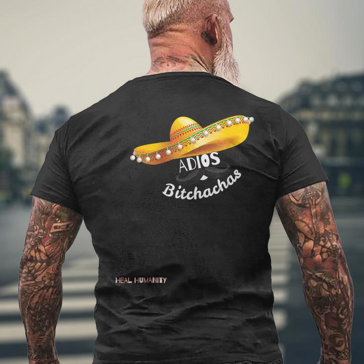 Adios Bitchachas Men's T-shirt Back Print Gifts for Old Men