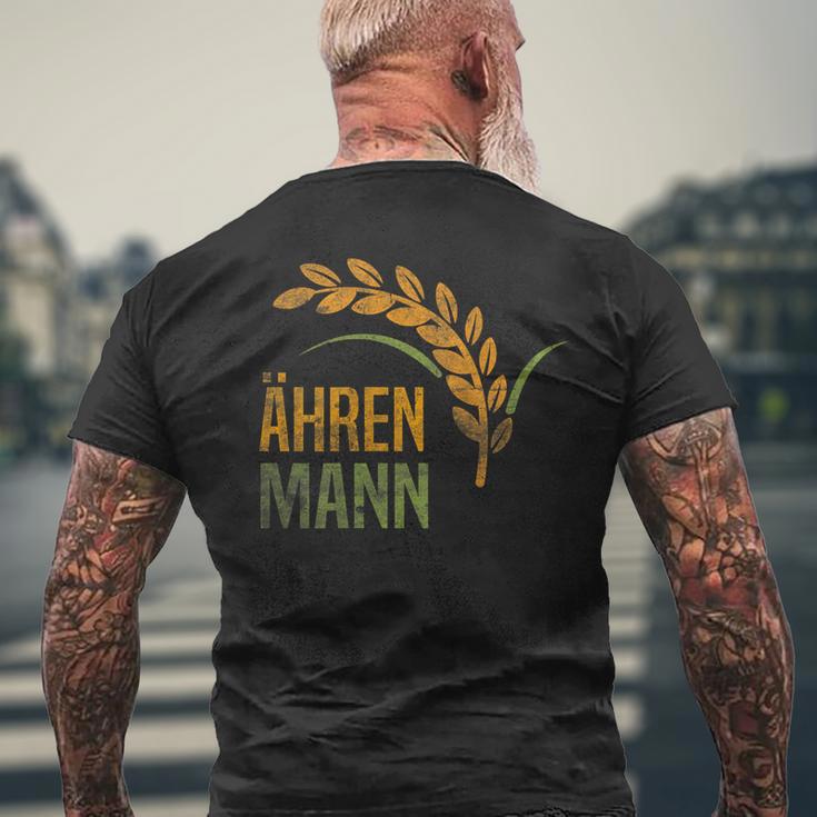 Ahrenmann With Vintage Farmer's Slogan T-Shirt mit Rückendruck Geschenke für alte Männer