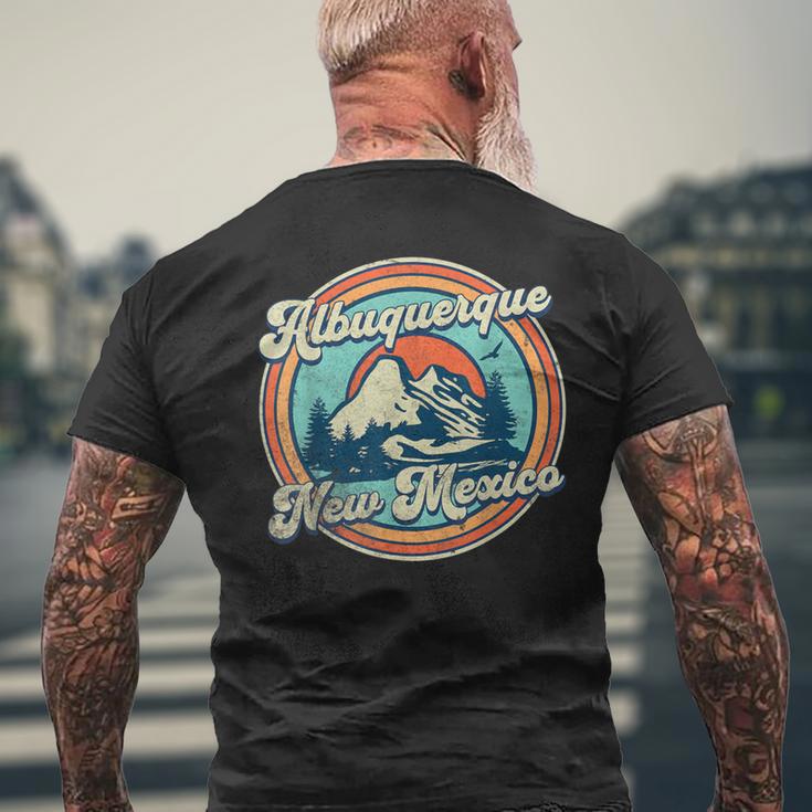 Albuquerque Blue T-Shirt mit Rückendruck Geschenke für alte Männer