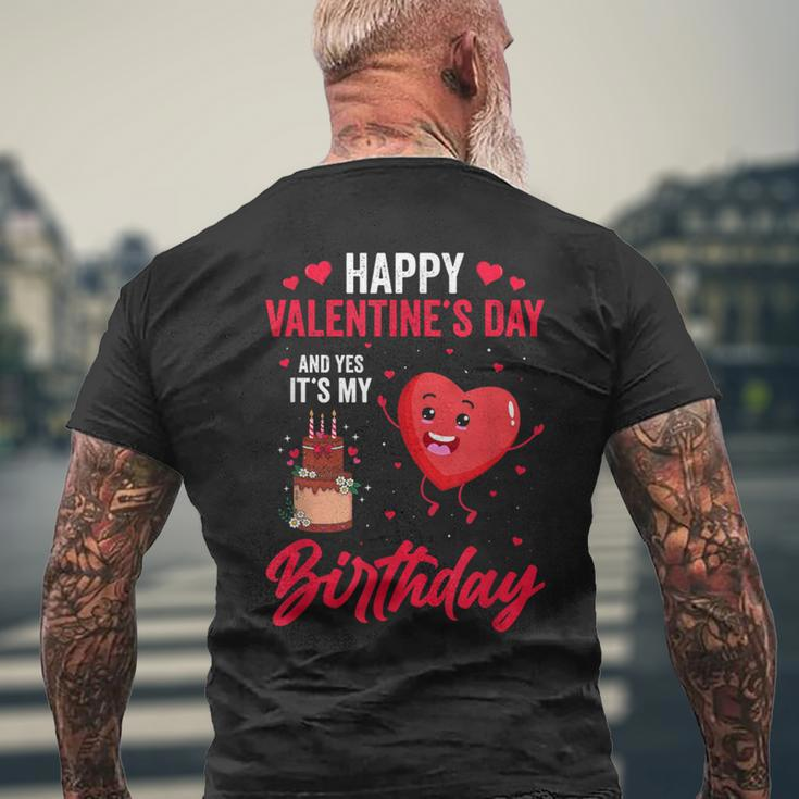 Alles Gute Zumalentinstag & Ja Es Ist Mein Geburtstagsges T-Shirt mit Rückendruck Geschenke für alte Männer